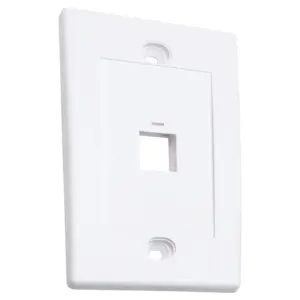 TAPA FACEPLATE,INTELLINET,163286, 1 PERFORACION BLANCO