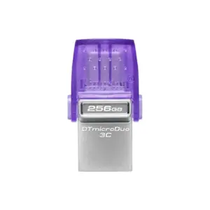 MEMORIA FLASH USB KINGSTON DATA TRAVELER MICRODUO 256GB 3C TYPE A-C (DTDUO3CG3/256GB)