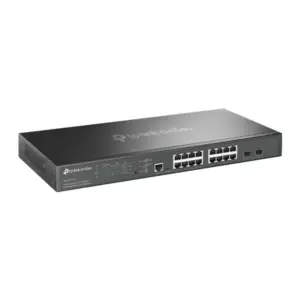 SWITCH | TP-LINK | SG3218XP-M2 | OMADA L2+ DE 16 PUERTOS A 2.5G Y 2 SFP+ A 10G | 8 POE+
