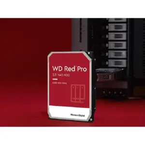 DISCO DURO INTERNO WD RED PRO 16TB 3.5 ESCRITORIO SATA3 6GB/S 512MB 7200RPM 24X7 HOTPLUG NAS 1-24 BAHIAS WD161KFGX