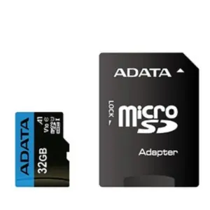 Memoria ADATA Micro SDXC-Sdhc 32GB Uhs-I 100MB-25MB Clase 10 V10 A1 C-Adaptador AUSDH32GUICL10A1-RA1