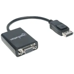 ADAPTADOR DISPLAYPORT,MANHATTAN,151962, M A VGA H 15CM