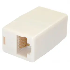 CAJA DE EMPALME ACOPLADOR CABLE CAT5 ETHERNET UTP - 2X HEMBRA RJ45 - BEIGE - STARTECH.COM MOD. RJ45COUPLER