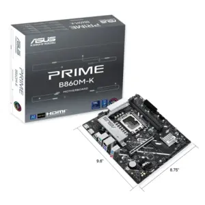 MB ASUS B860 INTEL S-1851 SERIE 2 /2X DDR5 8800 /HDMI /DP /2X M.2 /2X USB 3.2 /MICRO ATX /GAMA MEDIA ASUS OEM