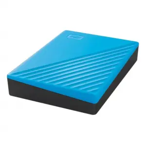 DISCO DURO EXTERNO WD MY PASSPORT 4TB 2.5 PORTATIL USB3.0 AZUL WINDOWS BACKUP ENCRIPTACION WDBPKJ0040BBL-WESN WD - WESTERN DIGITAL