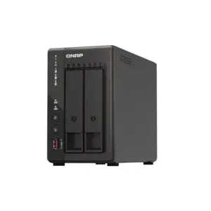 NAS QNAP TS-253E-8G 2 Bahías Torre Intel Celeron 4NUCLEOS 2.6GHz 8GB RAM DDR4 LAN 2 5GBE2 Wake On LAN HDMI2 USB 3.22