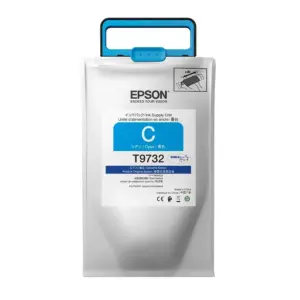 BOLSA DE TINTA EPSON MODELO T974 CYAN, ALTA CAPACIDAD PARA WF- C869R, REDIMEINTO 84,000 IMPRESIONES, COSTO PP $ 0.10C