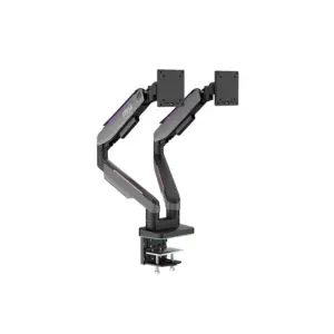 SOPORTE PARA MONITOR MSI MPG MT201DR DOBLE MONITOR COLOR NEGRO TAMAÑO DE PANTALLA 17A 49 PUL. MAX PESO 20 KG RGB