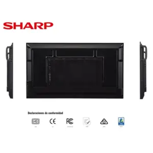 MONITOR PROFESIONAL SHARP DE 43 PN-ME432 UHD 3840 X 2160 18/7, 400 CD/M2 CONT 12001 USB-C HDCP 3 HDMI ANDROID 13 CON 3AÑOS DE GARANTIA