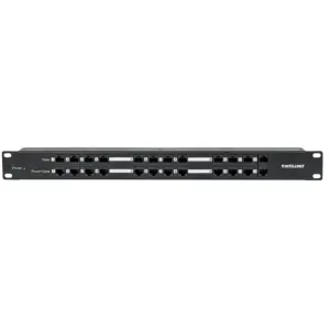 PANEL PARCHEO,INTELLINET,720342, CAT 5E, 12 PTOS 1U POE