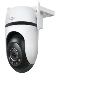 Cámara IP Tapo C520WS WiFi Exterior 360 Panoramica Vision Nocturna a Color IP66 Almacenamiento de Hasta 512GB 2K QHD Deteccion