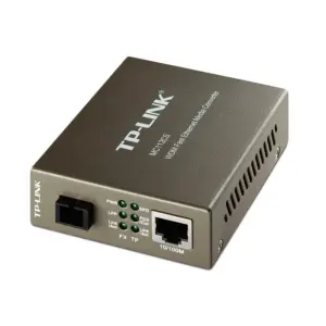 CONVERTIDOR DE MEDIOS | TP-LINK |  MC112CS | MONO MODO WDM CONECTOR DE FIBRA SC A RJ45 10/100MBPS DUPLEX