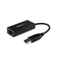 Adaptador Tarjeta de Red Externa Nic USB 3.0 a 1GBPS Gigabit Ethernet 1 Puerto 1X RJ45 Hembra 1X Usba Negro Startech.com Mod
