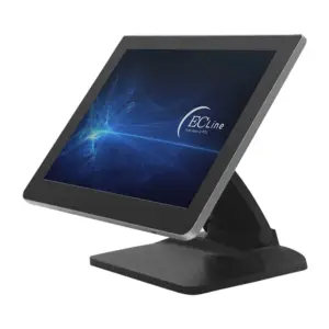 MONITOR EC LINE EC-TS-1538, NEGRO, PANTALLA TOUCH, 15 PULGADAS, VGA, HDMI, USB, 1024 X 768, CAPACITIVA, LEC-LCD