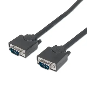 CABLE SVGA ,MANHATTAN,312721, MONITOR 8MM HD15M-M  4.5M