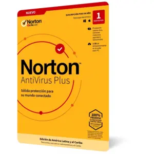 NORTON ANTIVIRUS PLUS 1 DISPOSITIVO 1 AñO (CAJA)