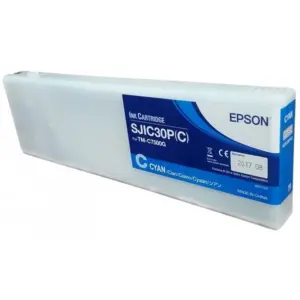 CARTUCHO EPSON MODELO SJIC30P CYAN, PARA TM-7500G