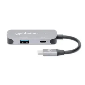 DOCKING USB,MANHATTAN,130707,-C 3 PTOS, HDMI/USB-A/USB-C PD