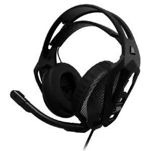 DIADEMA / GAME FACTOR / HSG500, MICRÓFONO REMOVIBLE, 3.5MM, ULTRA LIGERAS, CARBON FIBER