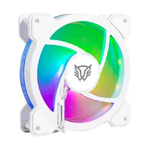 KIT VENTILADORES BALAM RUSH EOLOX BLAZE EX50KW / 3 PIEZAS / FLUJO DE AIRE 28.76 CFM / SILENCIOSO / 1500 RPM / ILUMINACION RGB / 3 PINES / 120 X 25 MM / BLANCO / BR-937993