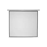 Pantalla de Proyeccion Multimedia Screen Mse-213 Electrica 120 Pulgadas Diagonal Formato 1:1 Color Blanco Mate para Colgar en