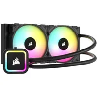 Disipador con Enfriamiento Liquido Corsair Icue H100X, 240 Mm, S-1700 1200-AM5 AM4, RGB Cw-9060065-W