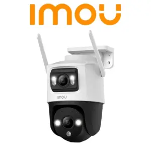 Cámara IP Imou Ipc-S7XN-8M0WED Cruiser Dual 5 MP 3 MP WiFi Dual Lens PT y Fija Full Color Exterior Alarma