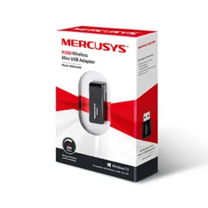 TARJETA DE RED TP LINK MERCUSYS  MW300UM USB INALAMBRICA 300 MBPS  TAMANO MINI
