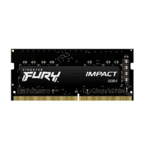 MEMORIA RAM KINGSTON SODIMM DDR4 16GB 3200MT/S FURY IMPACT BLACK CL20 260PIN 1.2V C/DIFUSOR DE CALOR P/LAPTOP KF432S20IB/16