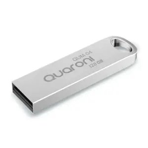 MEMORIA QUARONI 128GB USB METALICA USB 2.0 COMPATIBLE CON ANDROID/WINDOWS/MAC