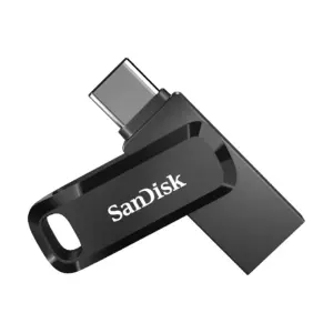 MEMORIA SANDISK ULTRA DUAL DRIVE GO USB 128GB TIPO-C / USB 3.1 VELOCIDAD DE LECTURA 150MB/S COLOR NEGRO SDDDC3-128G-G46