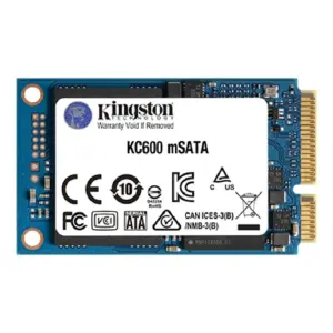 UNIDAD DE ESTADO SOLIDO KINGSTON INTERNO SKC600 512GB SATA3 MSATA LECT.550/ESCRIT.520MB/S NAND 3D TLC SKC600MS/512G