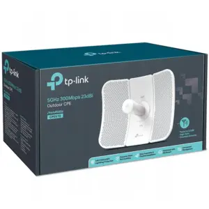 Access Point TP-Link CPE610 Inalámbrico Antena para Exterior Direccional 23DBI 5GHz 300MBPS Modos AP-Cliente-Repetidor