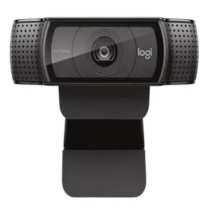 WEBCAM LOGITECH C920 PRO FULL HD 1080P A 30 FPS 3MP FOTO 15MP ENFOQUE AUTOMATICO 2 MICOFONOS USB
