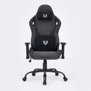 Silla Gamer Balam Rush Thunder Max V7, Max 150 Kg, Soporte Lumbar y Reposacabezas, Nylon Transpirable, Piston Clase 4