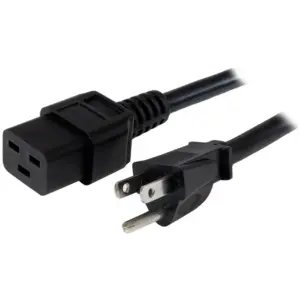 Cable de Corriente de 1.8M de Alimentacion Servicio Pesado 14AWG NEMA 5-15P a C19 15A 125V Startech.com Mod PXT515C19146