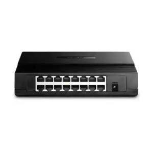 SWITCH | TP-LINK | TL-SF1016D | 16 PUERTOS RJ45 10/100 MBPS | NO ADMINISTRABLE | PARA ESCRITORIO