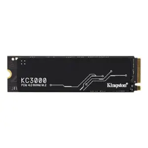UNIDAD DE ESTADO SOLIDO KINGSTON INTERNO KC3000 1.024GB M.2 2280 NVME PCIE GEN 4X4 LECT.7000/ESCRIT.6000 MB/S PC/LAPTOP SKC3000S/1024G