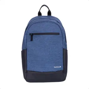 MOCHILA BACKPACK TECH ZONE AZUL TZLBP16 PARA LAPTOP DE 15.6