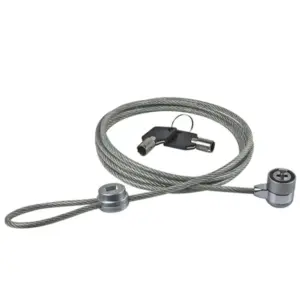 CANDADO UNIVERSAL CON LLAVE PARA LAPTOP PERFECT CHOICE GRIS