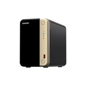 NAS QNAP TS-264-8G 2 Bahías Núcleo Cuadruple Hasta 2.9 GHz 8 GB en RAM 2 LAN 2 5 GbE-USB 3.2 X2-SATA-Hot-Swap sin Discos