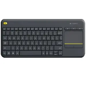 TECLADO LOGITECH K400 PLUS CON TOUCH PAD INALAMBRICO RECEPTOR USB UNIFYING (ESPAÑOL) NEGRO
