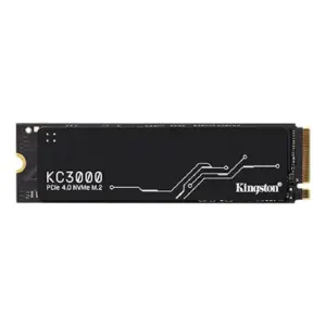 UNIDAD DE ESTADO SOLIDO KINGSTON INTERNO KC3000 512GB M.2 2280 NVME PCIE GEN 4X4 LECT.7000/ESCRIT.3900 MB/S PC/LAPTOP SKC3000S/512G