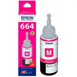 CARTUCHO EPSON MODELO 664 MAGENTA, PARA L110, L200, L210, L350, L355, L555, L300, L1300