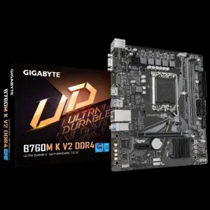 TARJETA MADRE GIGABYTE B760M K V2 DDR4 / SOCKET 1700 / 2X DDR4 / HDMI / PCIE X 16 / MICRO ATX