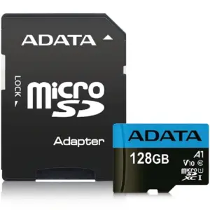 Memoria ADATA Micro SDXC-Sdhc 128GB Uhs-I 100MB-25MB Clase 10 V10 A1 C-Adaptador AUSDX128GUICL10A1-RA1