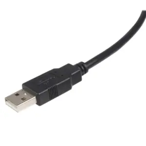 CABLE USB DE 1.8M PARA IMPRESORA - USB 2.0 CERTIFICADO - 1X USB-A MACHO - 1X USB-B MACHO - NEGRO - STARTECH.COM MOD. USB2HAB6