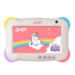 Tablet Ghia Kids 7 pulg-A133 Quadcore-2GB RAM-32GB, 2CAM-WiFi-Bluetooth-2500mAh-Android 13 Go, Violeta