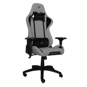 Silla Gamer Balam Rush Thunder Rush V2 Gray Edition, Tela, Reposabrazos 4D, Piston Clase 4, Inclinacion de 90 a 180 Grados