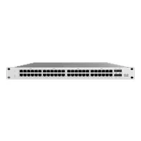 Switch 48 Puertos Cisco Meraki 48 X 10-100-1000BASE-T Ethernet RJ45 4 X 1G SFP Uplink Obligatorio Licencia Se Cotiza por Separado